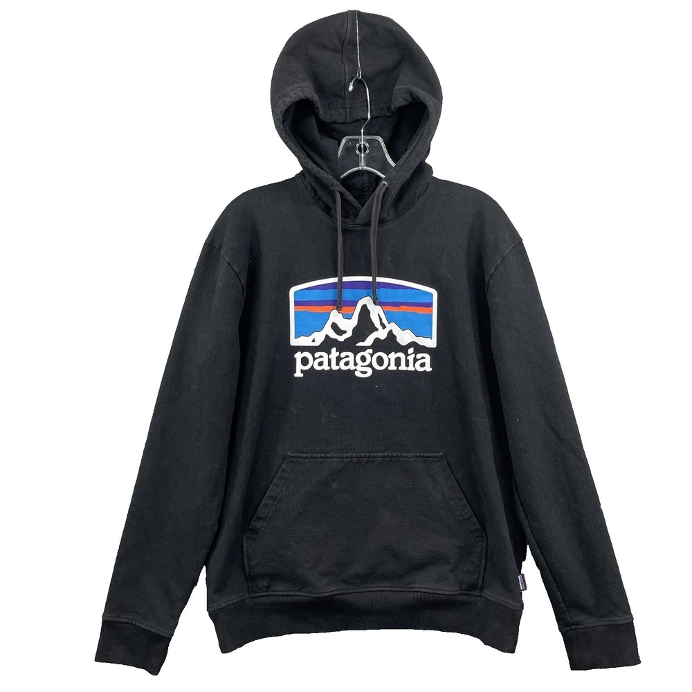 Patagonia Uprisal Hoodie Medium Mountain Logo Gorpcore Outdoor Camping Hike Surf